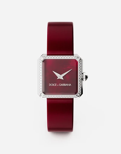 Sofia steel and diamonds watch 