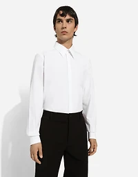 Cotton Martini-fit shirt