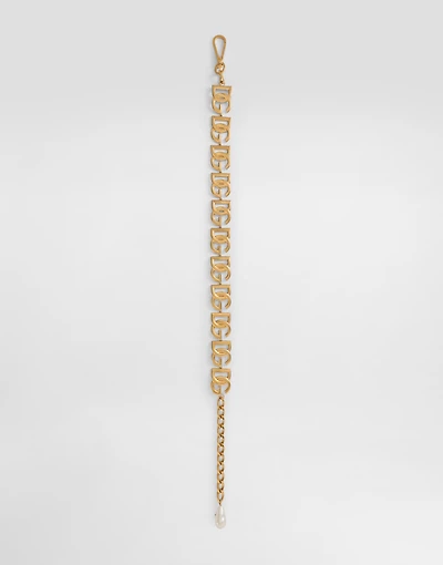 Chain belt with DG multi-logo