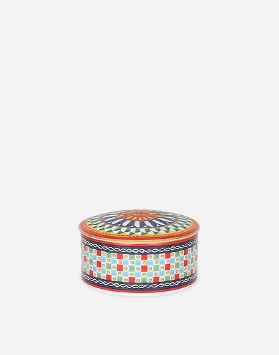 Decorated Porcelain Box