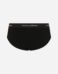 Fine-rib cotton Brando briefs