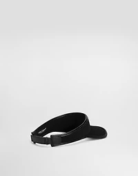 Gabardine peak with logo