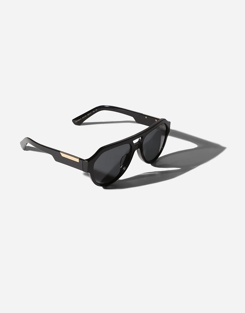 Mirror logo sunglasses