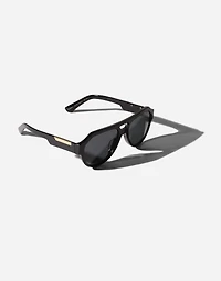 Mirror logo sunglasses