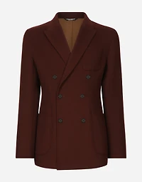 Double-breasted wool Portofino-fit jacket