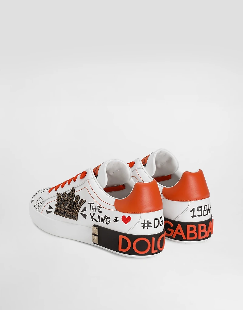 Portofino nappa calfskin sneakers