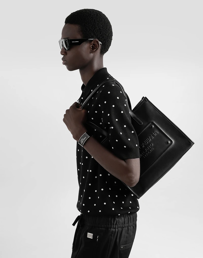 Medium calfskin shopper