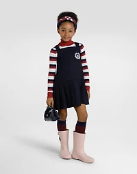 Wool canvas dress