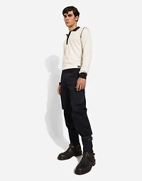 Stretch cotton pants