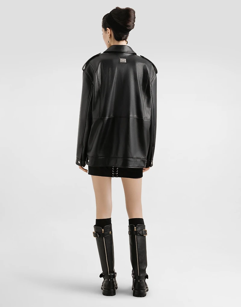 Stretch satin dress