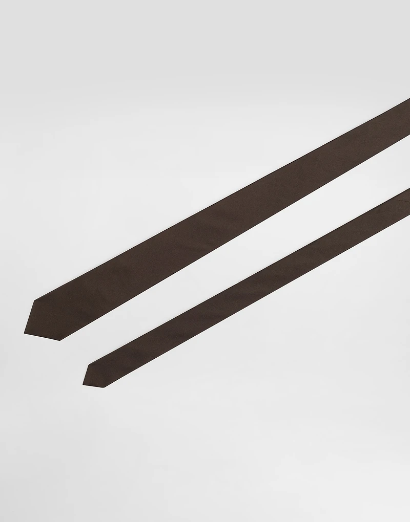 Silk twill tie