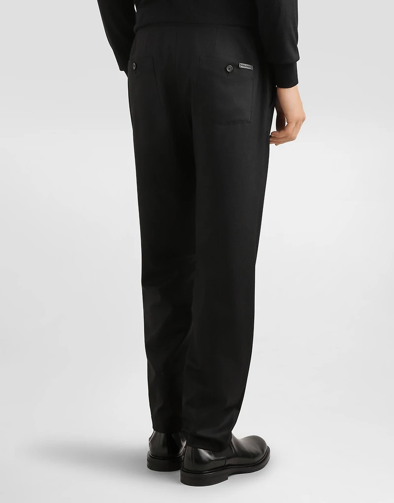 Flannel trousers