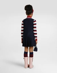 Wool canvas dress