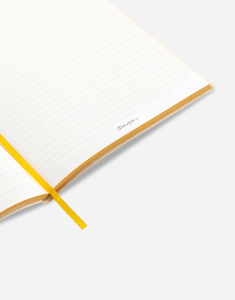 Large Ruled Notebook Textile Cover