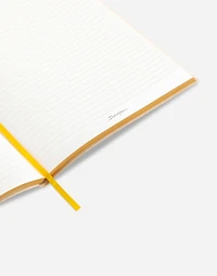 Large Ruled Notebook Textile Cover