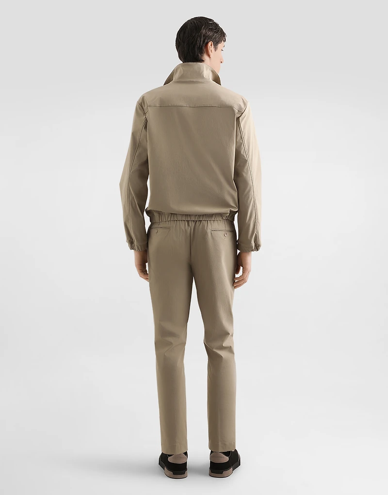 Nylon canvas trousers