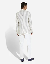 Single-breasted linen Sicilia-fit jacket