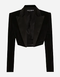 Velvet Spencer tuxedo jacket