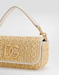 Rafia crochet shoulder bag