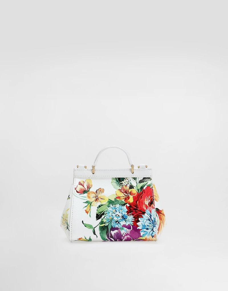 Sicily handbag in dauphine printed calfskin