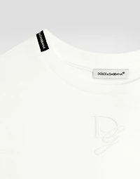 Jersey T-shirt with DG logo