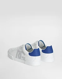 Printed calfskin nappa Strobel Portofino Light sneakers