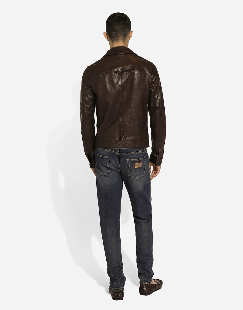 Leather jacket