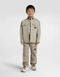 Gabardine trousers