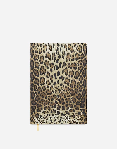 Medium Ruled Notebook Leather Cover