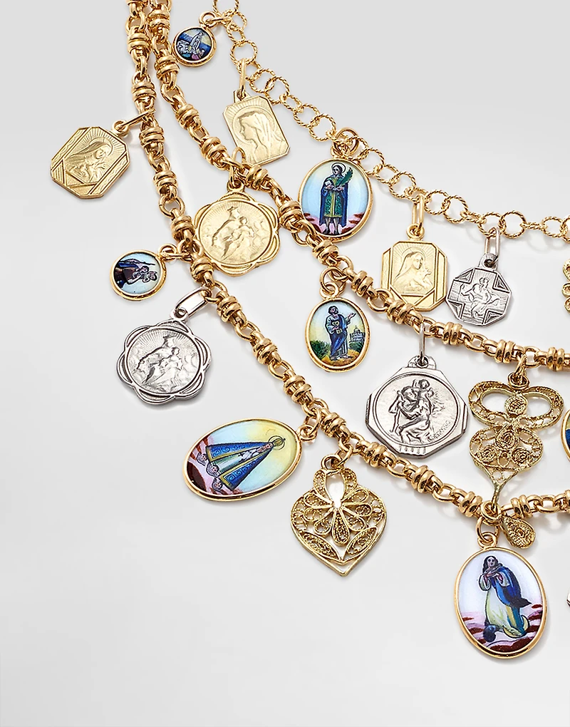 Sicily Necklace 18 carat yellow gold