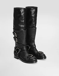 Horse leather boots