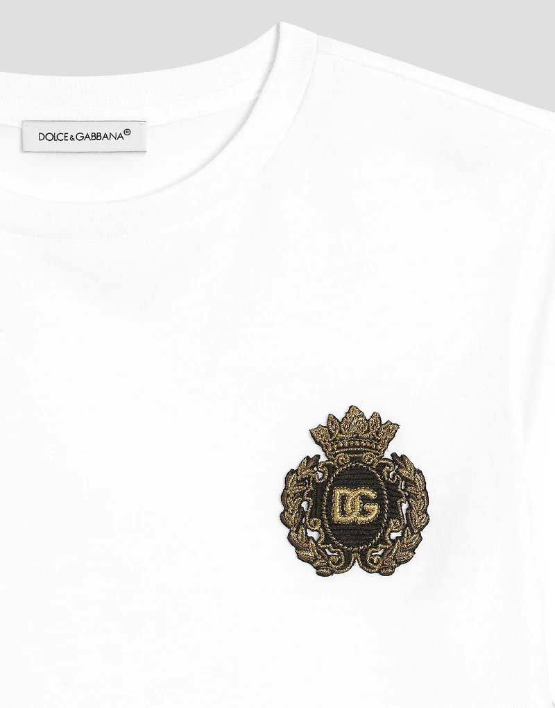 Jerseyt-shirt with heraldic DG patch