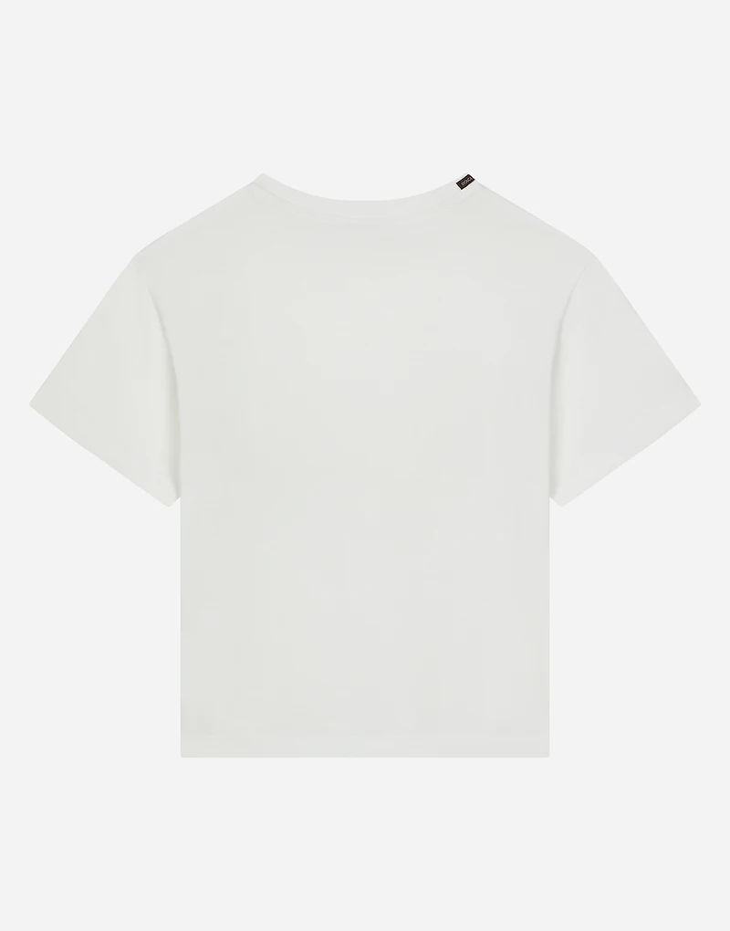 Jersey T-shirt with DG Palermo logo