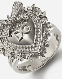 Devotion Ring
 18-carat white gold and diamonds
