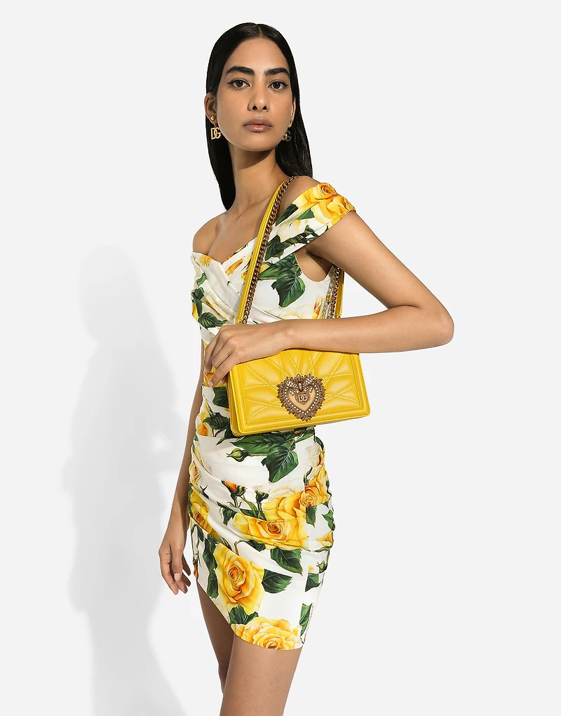 Medium Devotion bag in quilted nappa leather