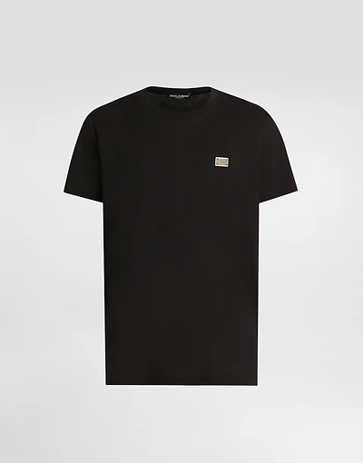 Cotton T-shirt with tag