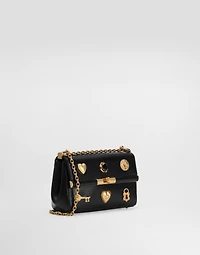 Marlene city mini bag in palmated calfskin