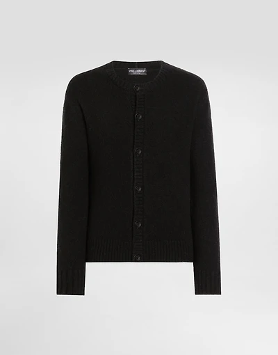 Wool blend cardigan