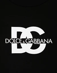 Short-sleeved T-shirt with DG logo print