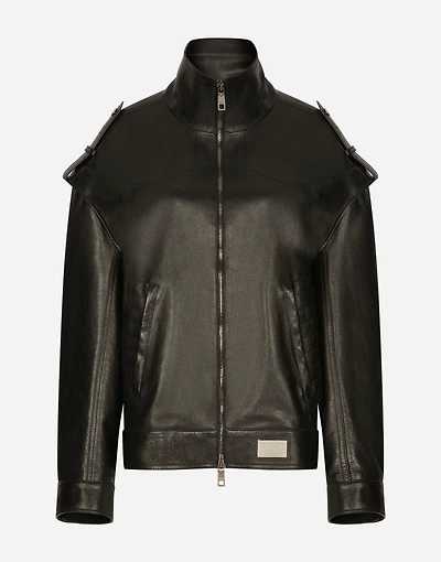 Oversize bullskin jacket