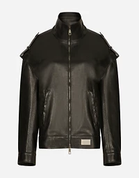 Oversize bullskin jacket