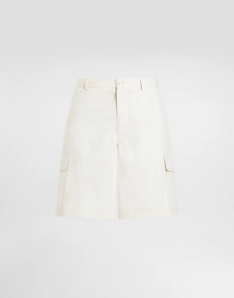 Cotton cargo shorts
