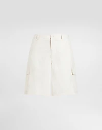Cotton cargo shorts