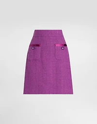 Rachel tweed skirt