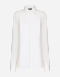Silk crepe de chine shirt