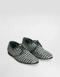 Leather Derby shoes