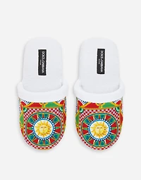 Cotton Terry Slippers