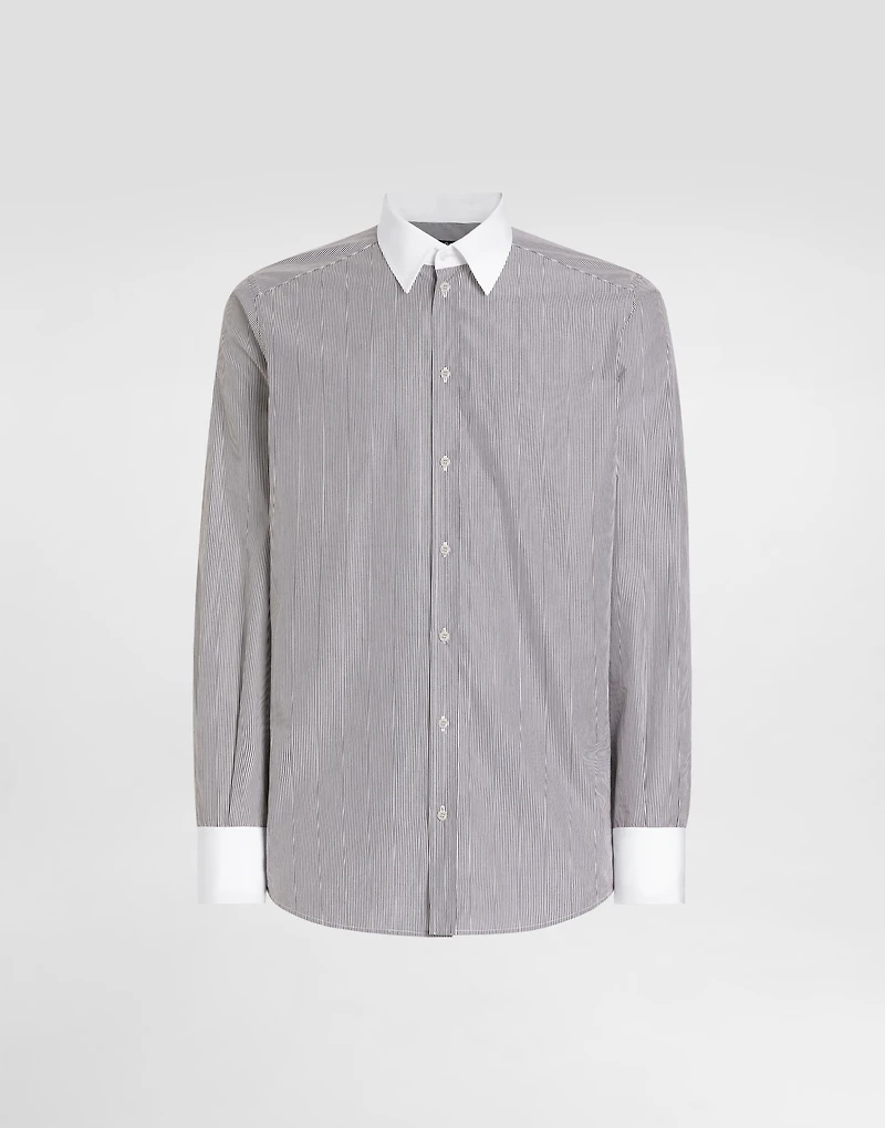 Striped cotton shirt