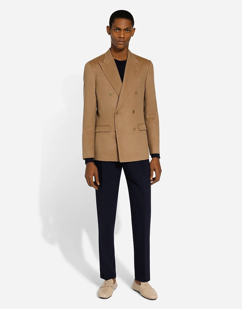 Tailored stretch twill pants