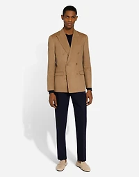 Tailored stretch twill pants